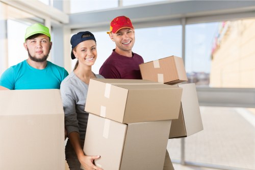Secure transportation of belongings during a Thornton Heath house removal