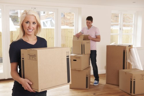 Secure transportation of household items during relocation