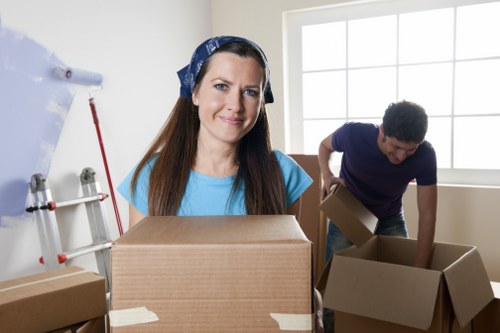 Removalists transporting furniture
