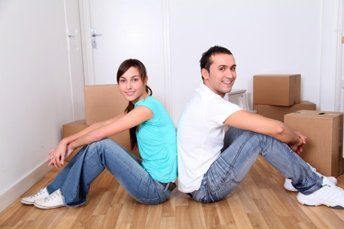 Ensuring a smooth house removal process in Chertsey